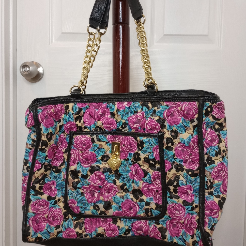 Betsey Johnson Floral Purse